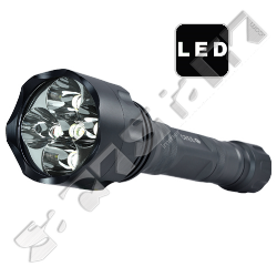  FlashMax 1000 Superstarke CREE LED Taschenlampe, 1000 Lumen, wetterfest mit Ladegert 