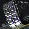  Iron Samurai Blue - Japanese Inspired LED Watch 